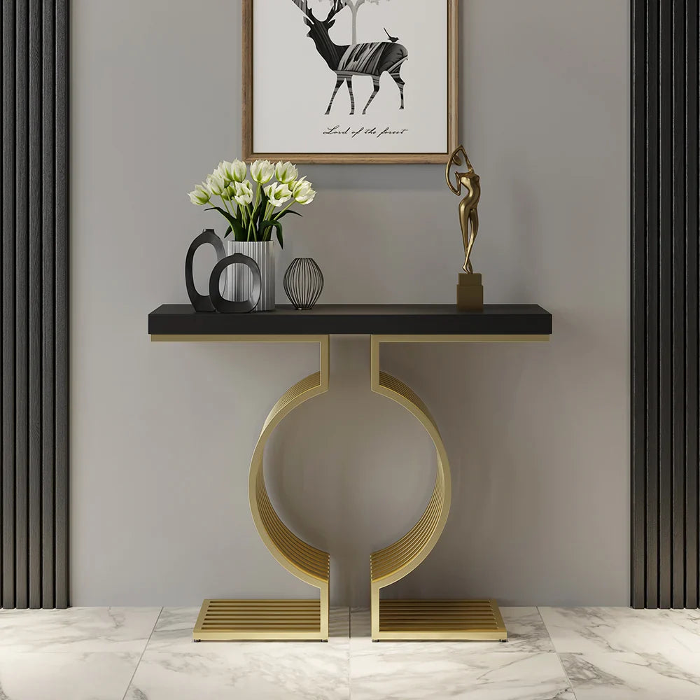 Modern Designer Entryway & Hallway Console Table - handcrafted Console for entryway - view 4 | Kraft Vision