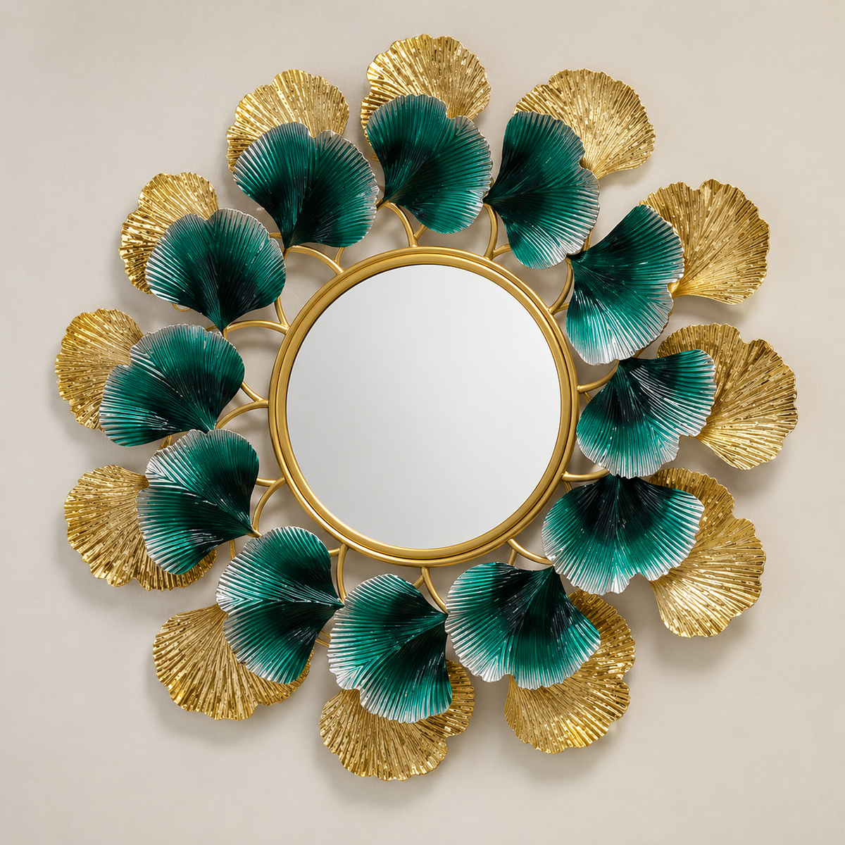 Emerald Ginkgo Mirror