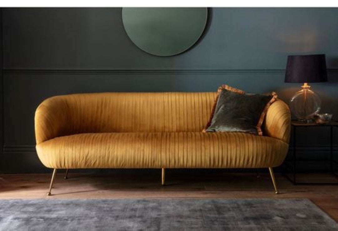 Designer Curved Shape Sofa With High Density
