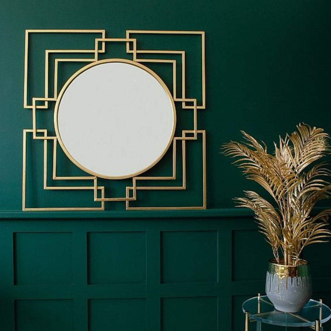 Simple And Classic Wall Mirror With Round Frame