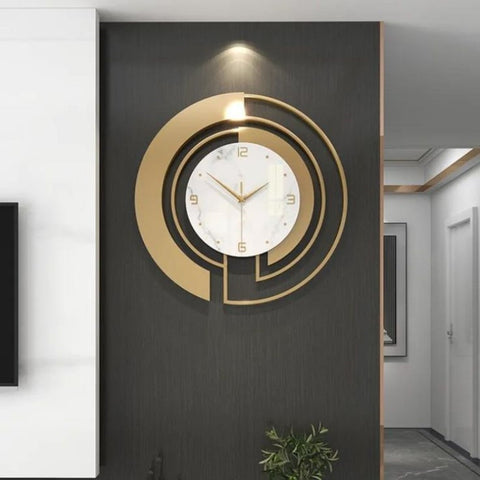 Gold Plated Designer Wall clock