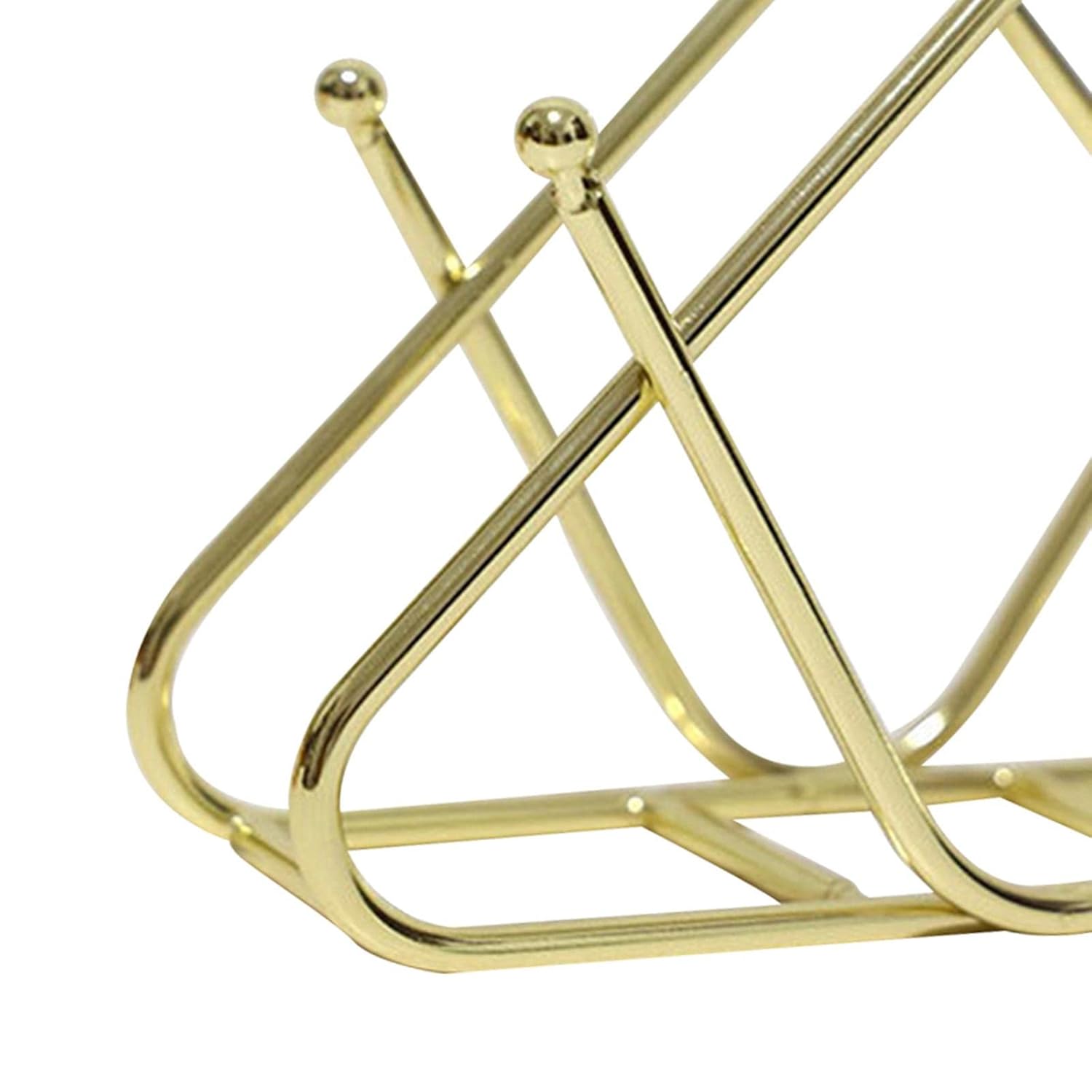 Luxury Gold Metal Napkin Holder | Stylish Tissue Stand for Dining Table & Kitchen