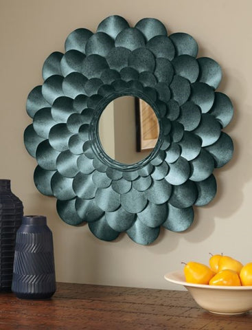 Flower Shape Wall Mirror Design