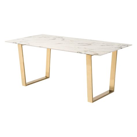 Gold Plated Classic Designer  Dining Table