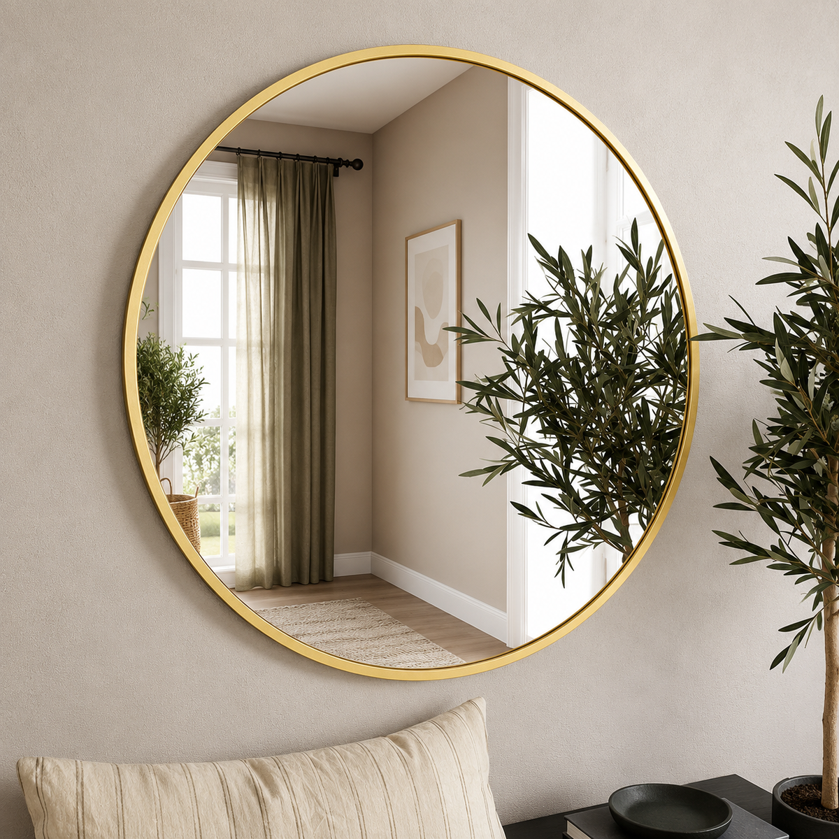 Opulent Reflection Mirror
