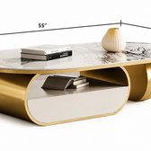 Modern Center Table for Living Room - handcrafted center table for living room - view 3 | Kraft Vision