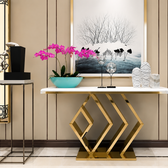 Luxury Console Table with Marble Top - marble Console for entryway - view 1 | Kraft Vision