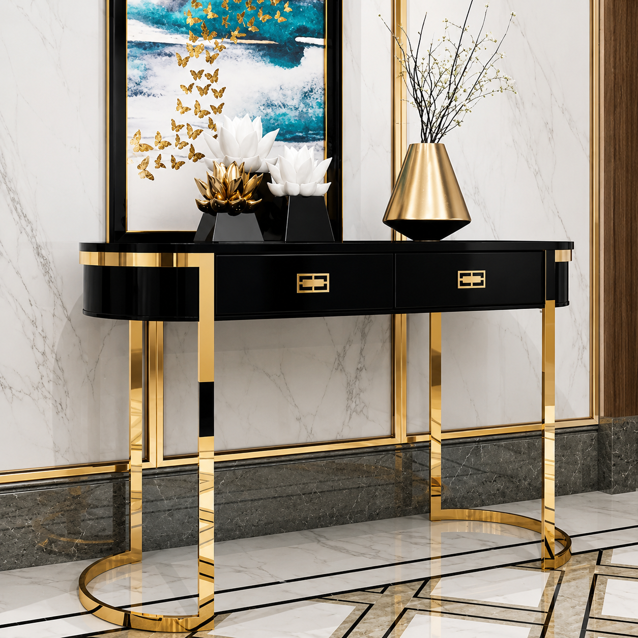 Modern Entryway & Hallway Console Table
