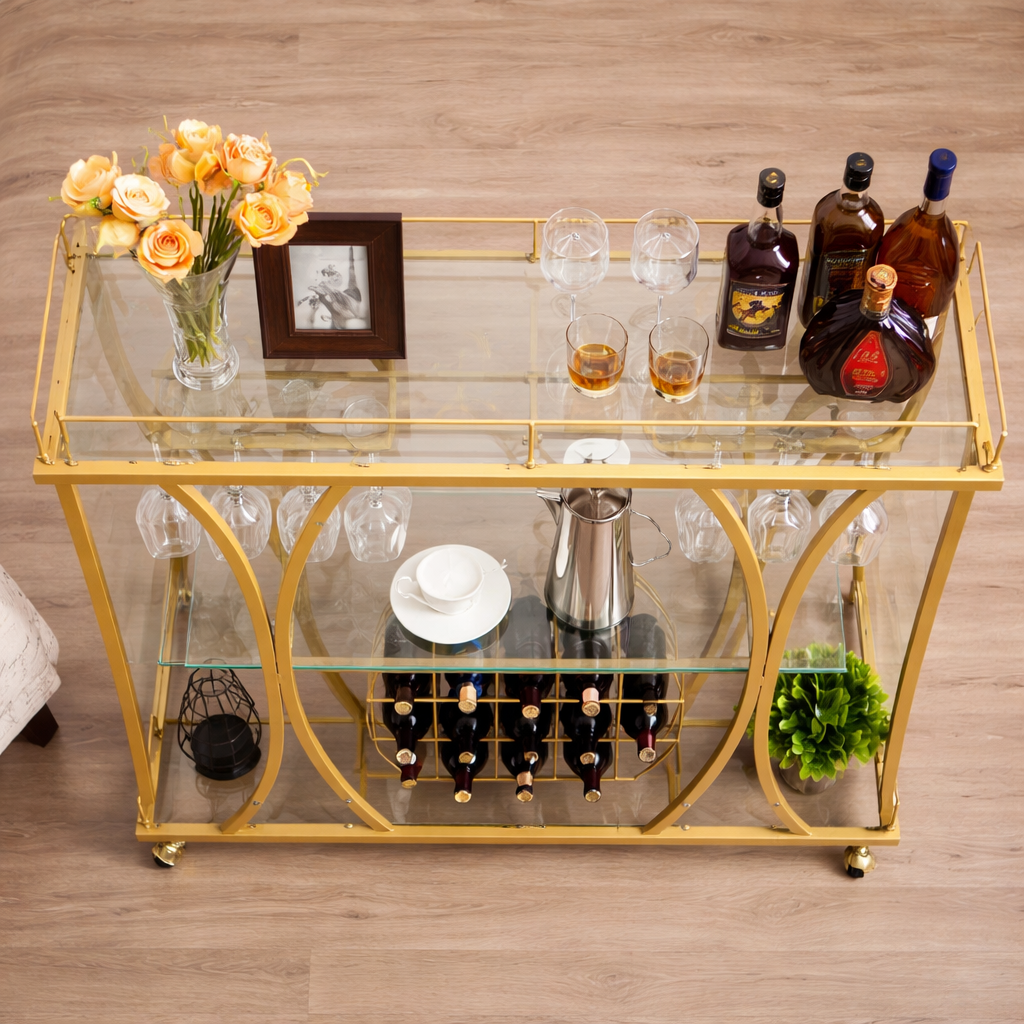 Elite Arc Wine Storage Cart