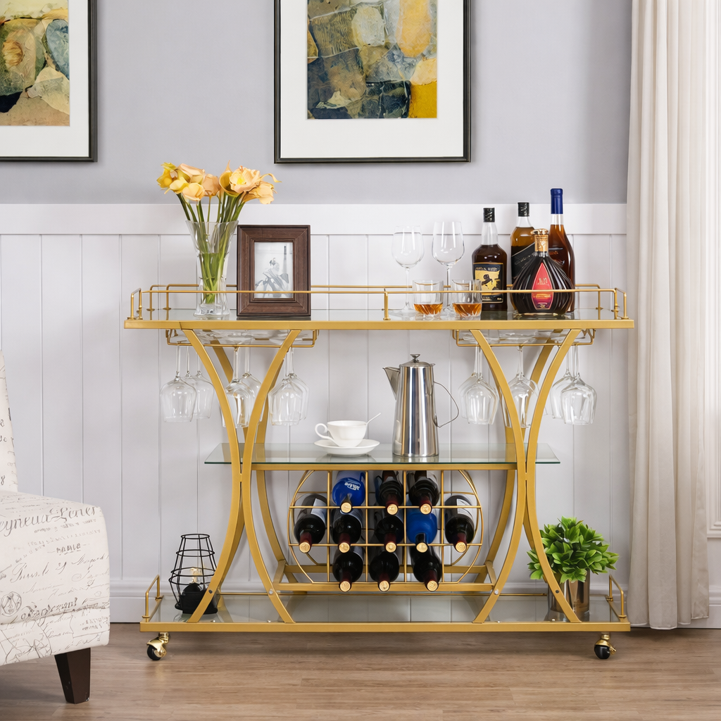 Elite Arc Wine Storage Cart