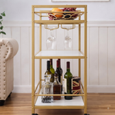 Chic Entertaining Station Cart