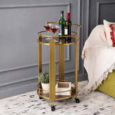 Compact Luxe Bar Setup