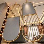Contemporary Gold & Grey Partition Screen – Per Panel Price