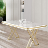 Zenith Dining Table - premium wood and metal dining table for dining room - view 4 | Kraft Vision