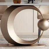 Royal Feast Table - premium wood and metal dining table for dining room - view 3 | Kraft Vision