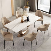 Royal Feast Table - premium wood and metal dining table for dining room - view 7 | Kraft Vision