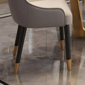 Grand Luxe Dining Table - premium wood and metal dining table for dining room - view 8 | Kraft Vision