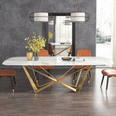 Prestige Dining Table - premium wood and metal dining table for dining room - view 5 | Kraft Vision