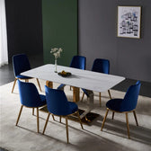 Classic Charm Table - premium wood and metal dining table for dining room - view 6 | Kraft Vision