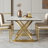 Majestic Dining Table - premium wood and metal dining table for dining room - view 12 | Kraft Vision