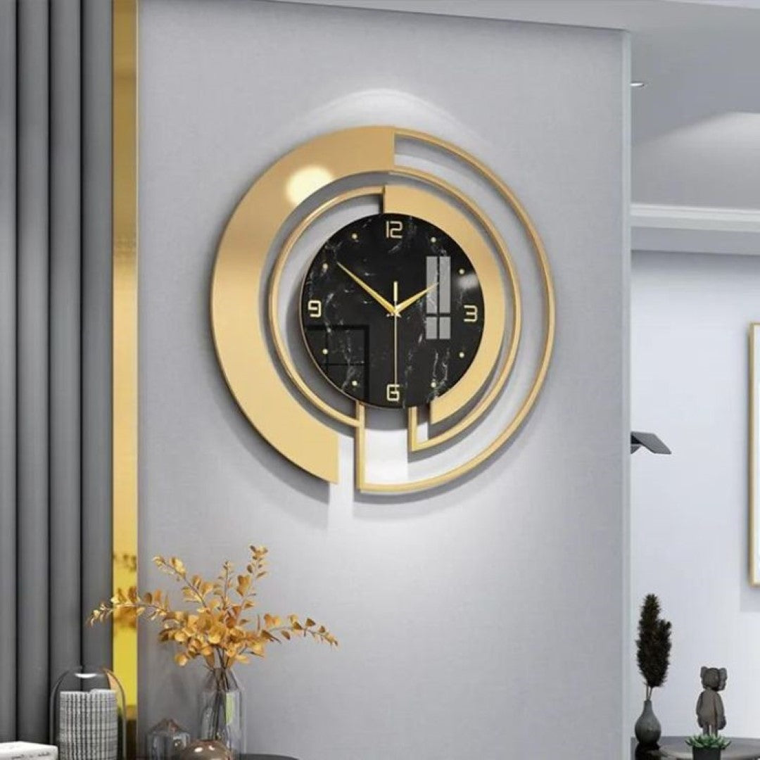 Gold Plated Designer Wall clock