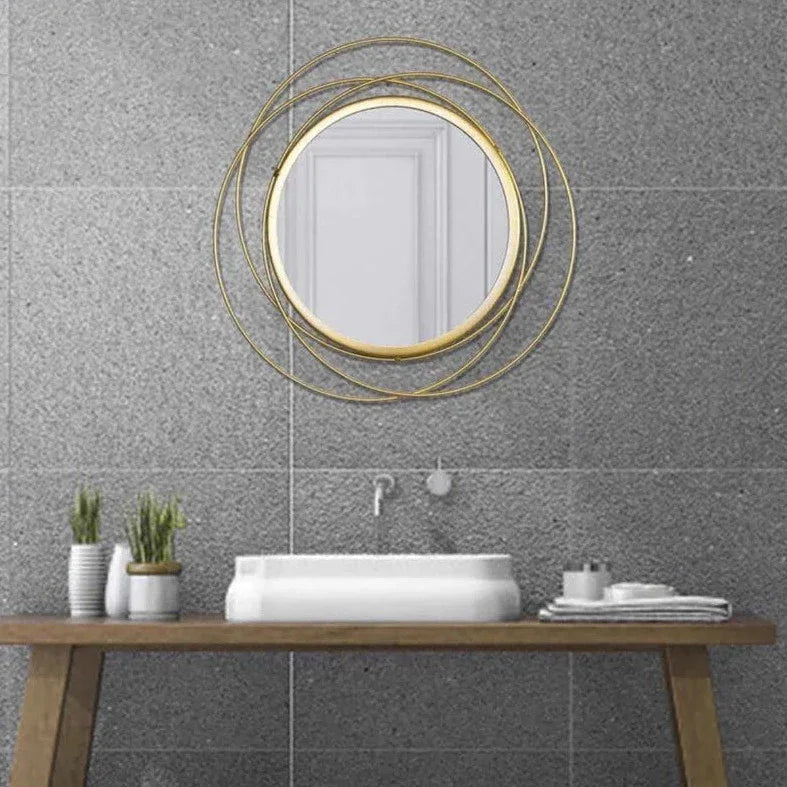 Golden Orbit Luxe Mirror