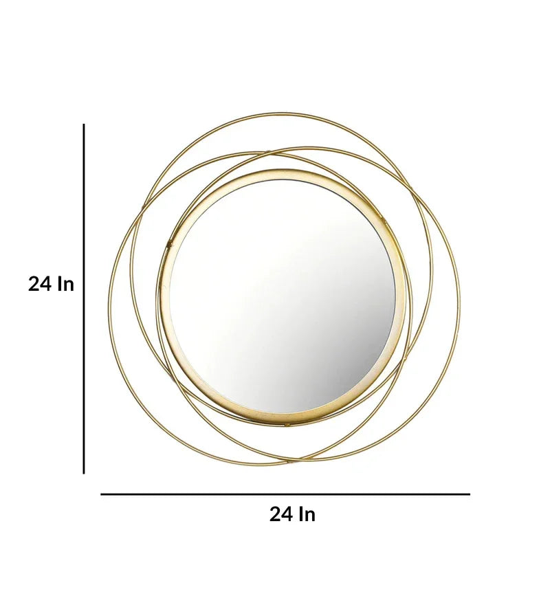 Golden Orbit Luxe Mirror